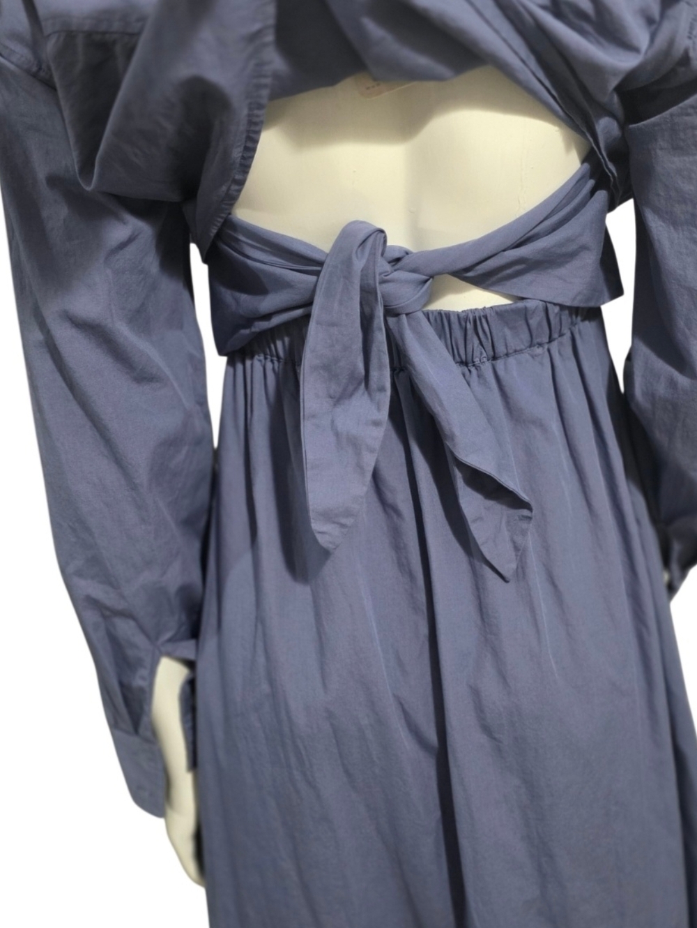 Free People Isley Midi Dress Button Down XS NWT - Picture 8 of 16